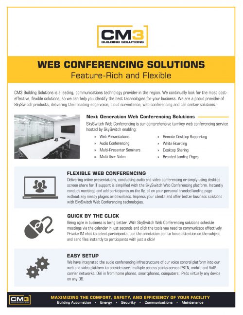 Web Conferencing Solutions